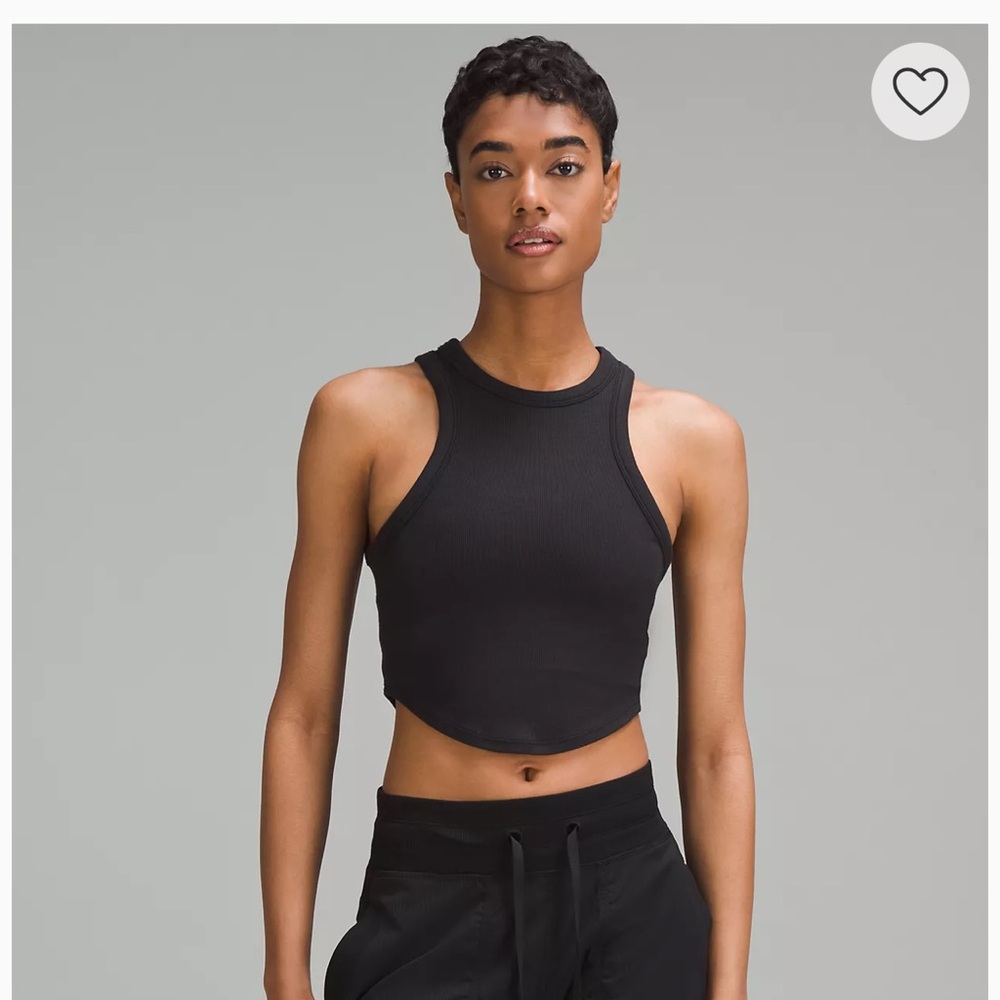 Lululemon Hold Tight Cropped Tank Top